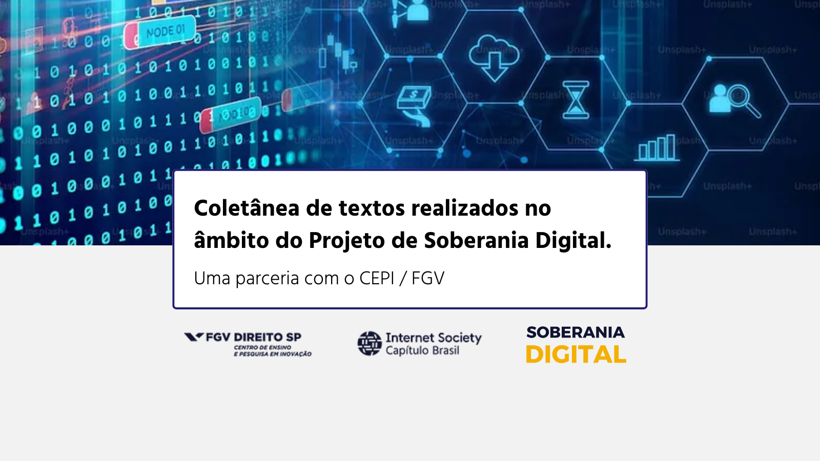 Coletânea de textos realizados no âmbito do Projeto de Soberania Digital